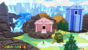 Diamond Island — Paper Mario: The Origami King walkthrough screenshot