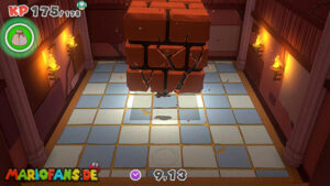 Diamond Island — Paper Mario: The Origami King walkthrough screenshot