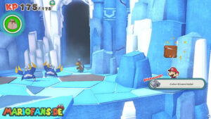 Ice Vellumental Mountain — Paper Mario: The Origami King walkthrough screenshot