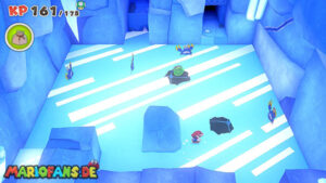 Ice Vellumental Mountain — Paper Mario: The Origami King walkthrough screenshot