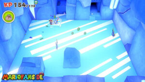 Ice Vellumental Mountain — Paper Mario: The Origami King walkthrough screenshot