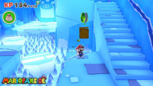 Ice Vellumental Mountain — Paper Mario: The Origami King walkthrough screenshot