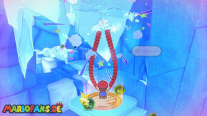 Ice Vellumental Mountain — Paper Mario: The Origami King walkthrough screenshot