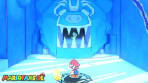 Ice Vellumental Mountain — Paper Mario: The Origami King walkthrough screenshot