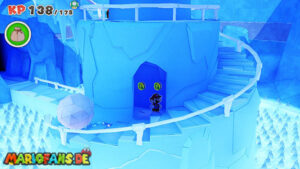 Ice Vellumental Mountain — Paper Mario: The Origami King walkthrough screenshot