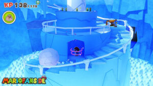 Ice Vellumental Mountain — Paper Mario: The Origami King walkthrough screenshot