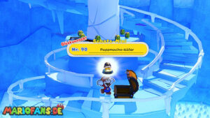 Ice Vellumental Mountain — Paper Mario: The Origami King walkthrough screenshot