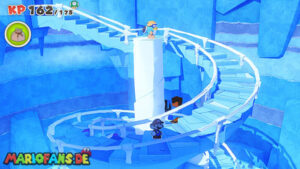 Ice Vellumental Mountain — Paper Mario: The Origami King walkthrough screenshot