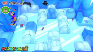 Ice Vellumental Mountain — Paper Mario: The Origami King walkthrough screenshot
