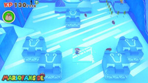 Ice Vellumental Mountain — Paper Mario: The Origami King walkthrough screenshot
