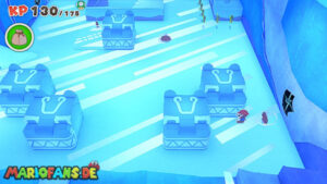 Ice Vellumental Mountain — Paper Mario: The Origami King walkthrough screenshot