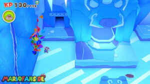Ice Vellumental Mountain — Paper Mario: The Origami King walkthrough screenshot