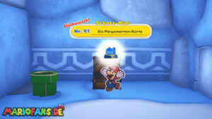 Ice Vellumental Mountain — Paper Mario: The Origami King walkthrough screenshot