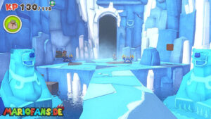 Ice Vellumental Mountain — Paper Mario: The Origami King walkthrough screenshot