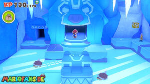Ice Vellumental Mountain — Paper Mario: The Origami King walkthrough screenshot