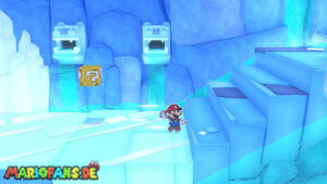 Ice Vellumental Mountain — Paper Mario: The Origami King walkthrough screenshot