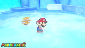 Ice Vellumental Mountain — Paper Mario: The Origami King walkthrough screenshot