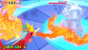 Ice Vellumental Mountain — Paper Mario: The Origami King walkthrough screenshot