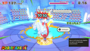 Ice Vellumental Mountain — Paper Mario: The Origami King walkthrough screenshot