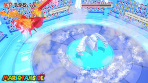 Ice Vellumental Mountain — Paper Mario: The Origami King walkthrough screenshot