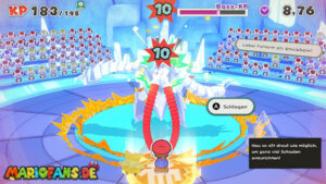 Ice Vellumental Mountain — Paper Mario: The Origami King walkthrough screenshot