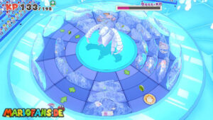 Ice Vellumental Mountain — Paper Mario: The Origami King walkthrough screenshot