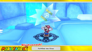Ice Vellumental Mountain — Paper Mario: The Origami King walkthrough screenshot
