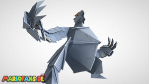 Ice Vellumental Mountain — Paper Mario: The Origami King walkthrough screenshot