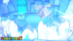 Ice Vellumental Mountain — Paper Mario: The Origami King walkthrough screenshot