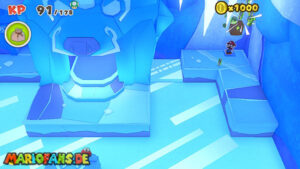 Ice Vellumental Mountain — Paper Mario: The Origami King walkthrough screenshot