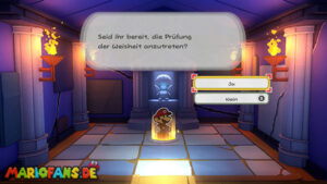 Diamond Island — Paper Mario: The Origami King walkthrough screenshot