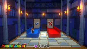 Diamond Island — Paper Mario: The Origami King walkthrough screenshot