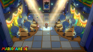 Diamond Island — Paper Mario: The Origami King walkthrough screenshot