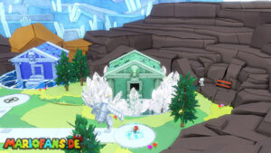 Diamond Island — Paper Mario: The Origami King walkthrough screenshot