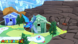 Diamond Island — Paper Mario: The Origami King walkthrough screenshot