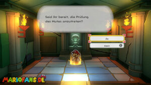 Diamond Island — Paper Mario: The Origami King walkthrough screenshot