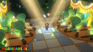 Diamond Island — Paper Mario: The Origami King walkthrough screenshot