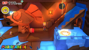 Sea Tower — Paper Mario: The Origami King walkthrough screenshot
