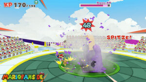 Sea Tower — Paper Mario: The Origami King walkthrough screenshot