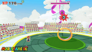 Sea Tower — Paper Mario: The Origami King walkthrough screenshot