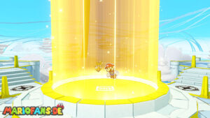 Sea Tower — Paper Mario: The Origami King walkthrough screenshot
