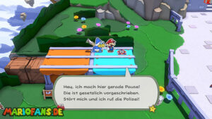 Shangri-Spa — Paper Mario: The Origami King walkthrough screenshot