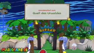 Shangri-Spa — Paper Mario: The Origami King walkthrough screenshot