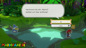 Spring of Jungle Mist — Paper Mario: The Origami King walkthrough screenshot