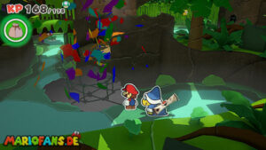 Spring of Jungle Mist — Paper Mario: The Origami King walkthrough screenshot