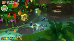 Spring of Jungle Mist — Paper Mario: The Origami King walkthrough screenshot