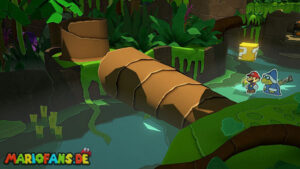 Spring of Jungle Mist — Paper Mario: The Origami King walkthrough screenshot