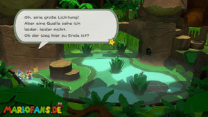 Spring of Jungle Mist — Paper Mario: The Origami King walkthrough screenshot
