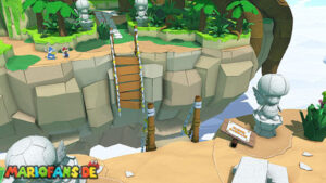Spring of Jungle Mist — Paper Mario: The Origami King walkthrough screenshot