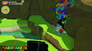 Spring of Jungle Mist — Paper Mario: The Origami King walkthrough screenshot